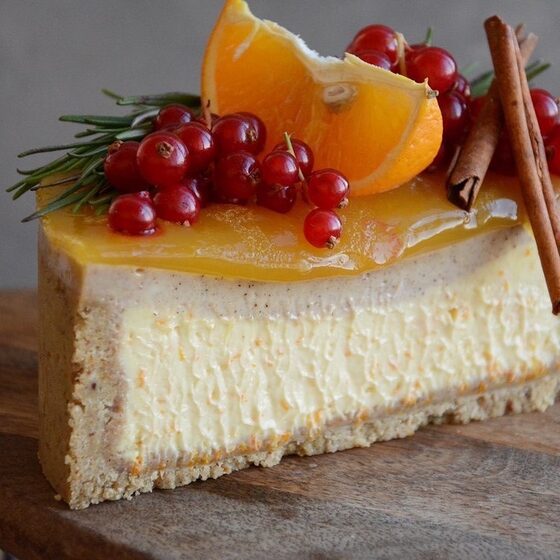 Sea Buckthorn Cheesecake