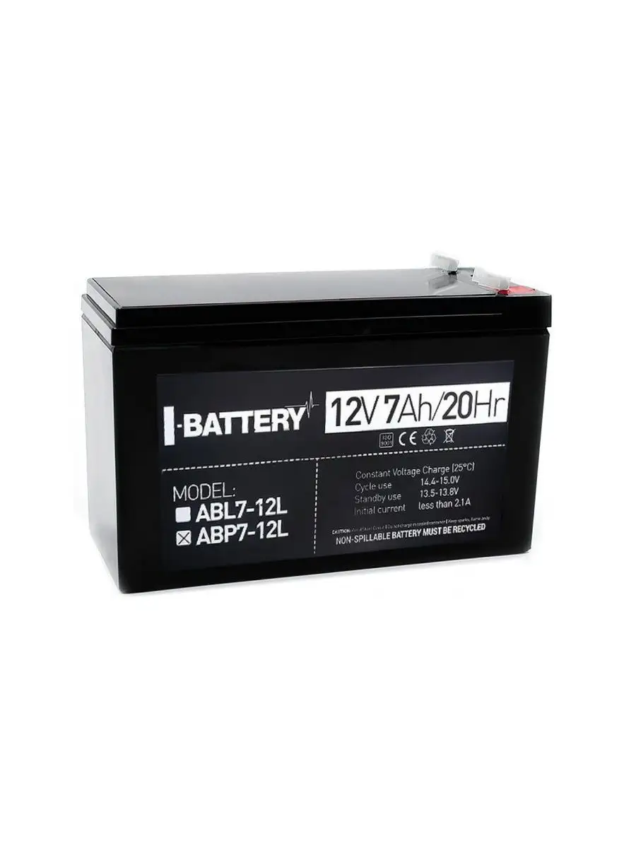 Аккумулятор для камеры видеонаблюдения ABP7-12L 