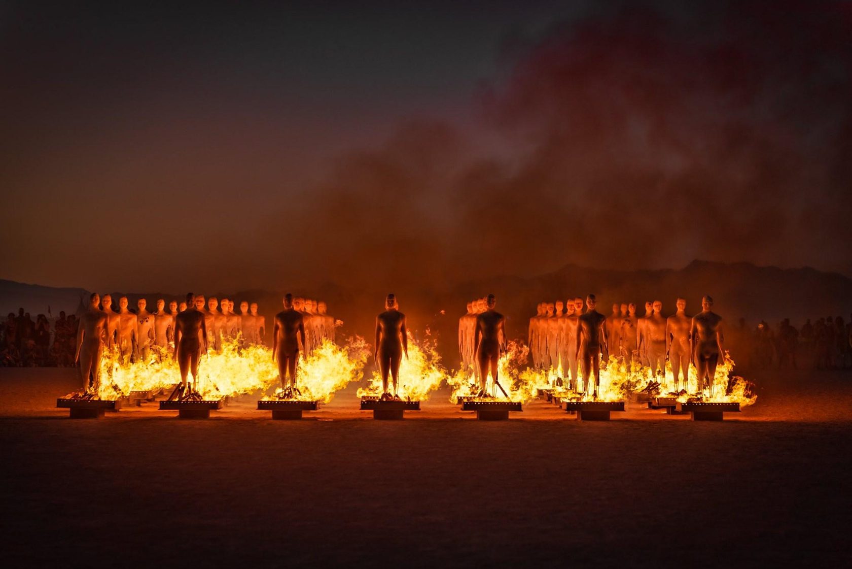 Burning man сожжение храма