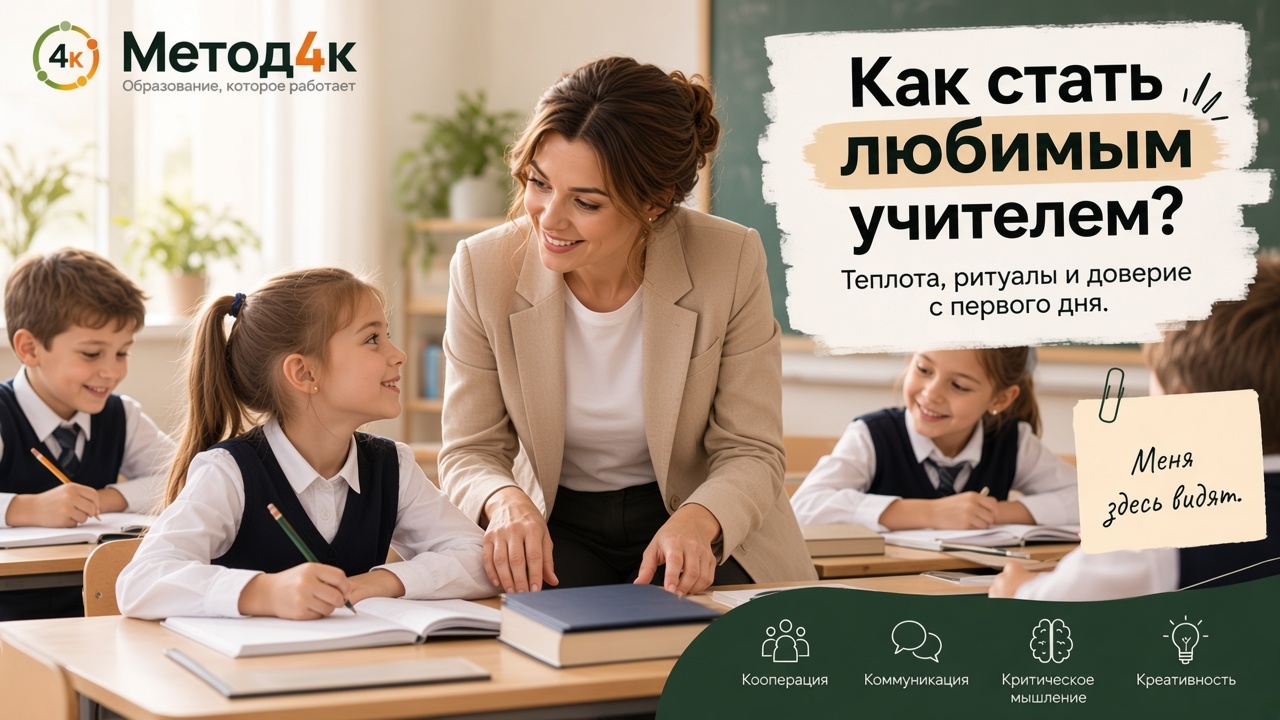 Как стать для первоклассников любимым учителем