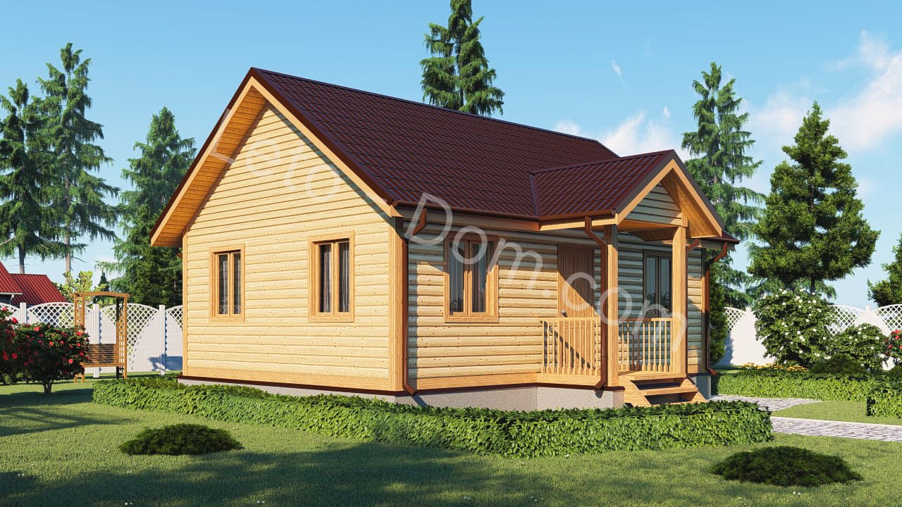 дом из бруса