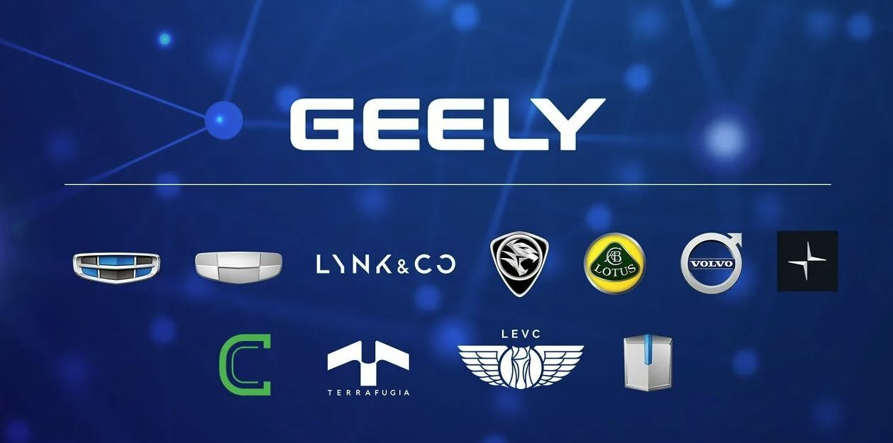 все компании и бренды GEELY