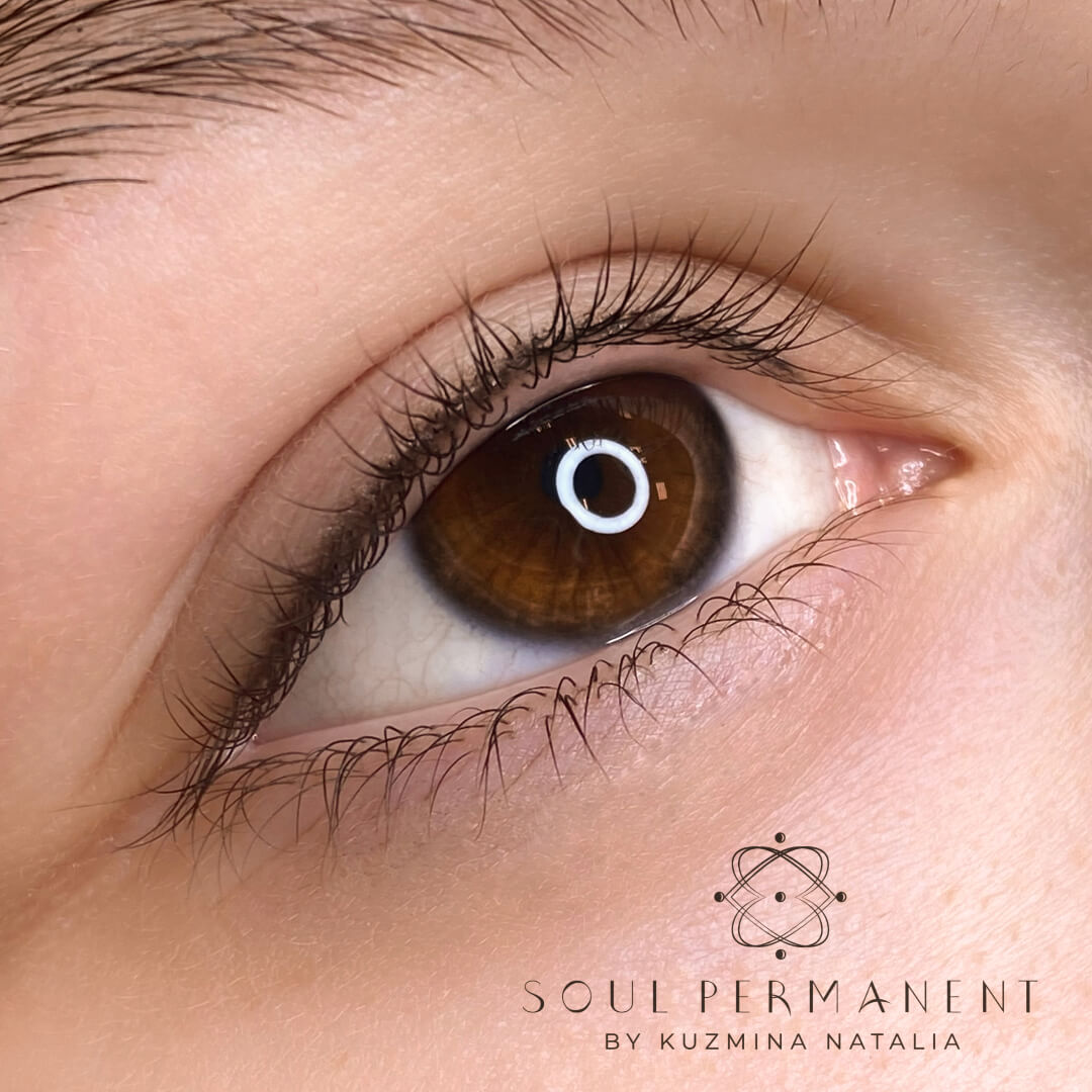 перманентный макияж глаз межресничка Москва