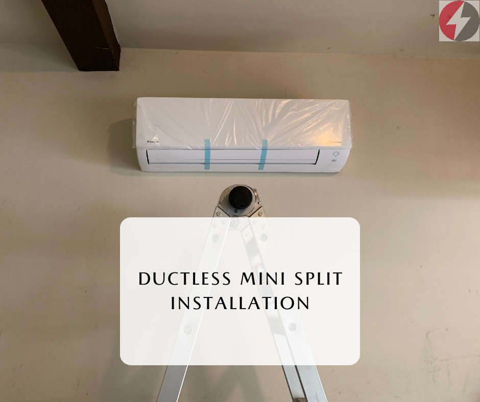 Ductless mini split installation in Austin, Texas