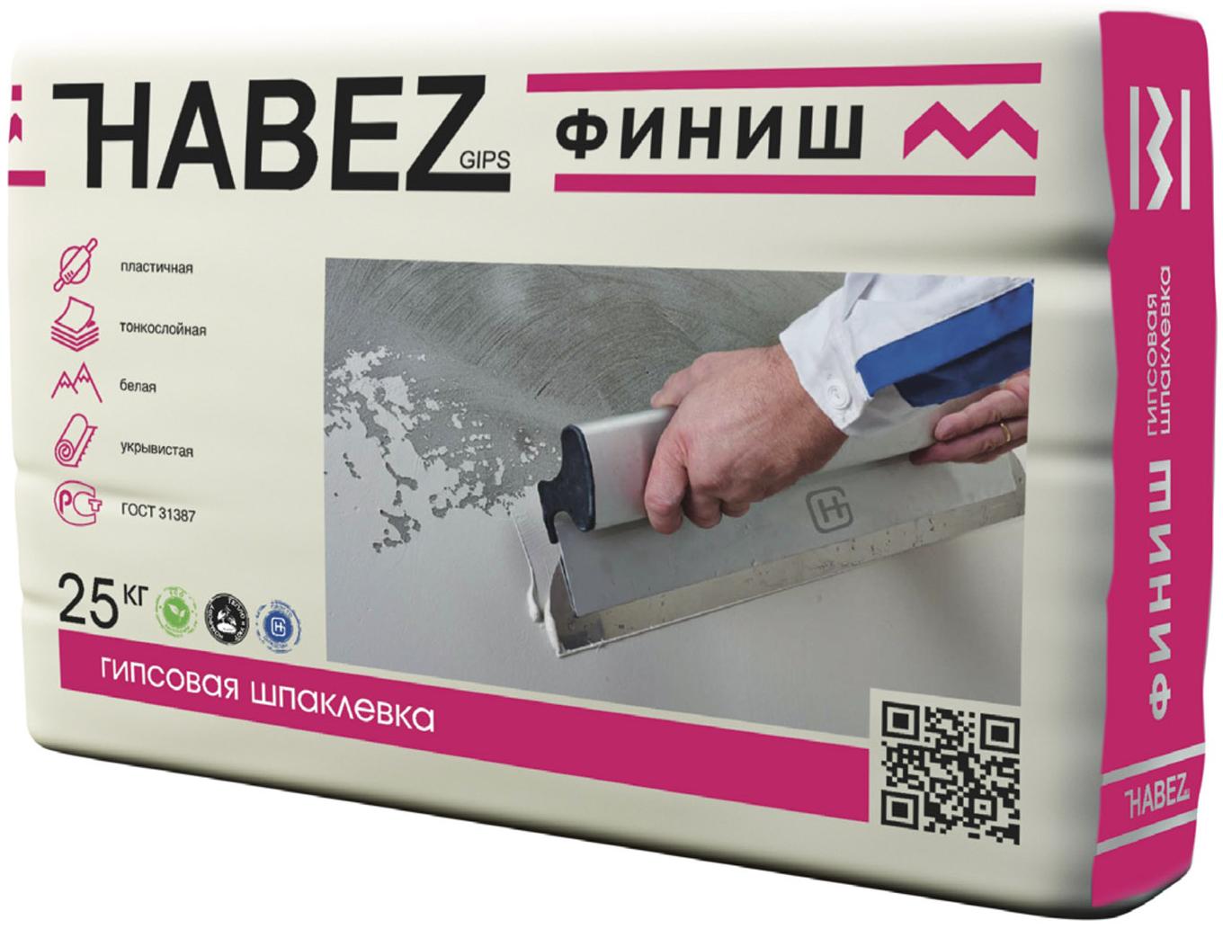 Гипсовая шпаклевка Habez