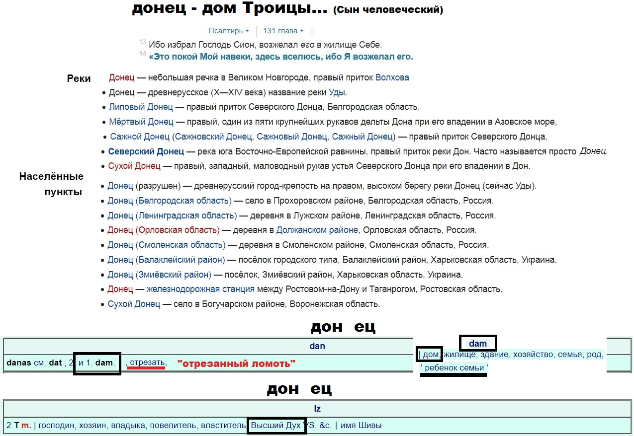 Донцов ответы