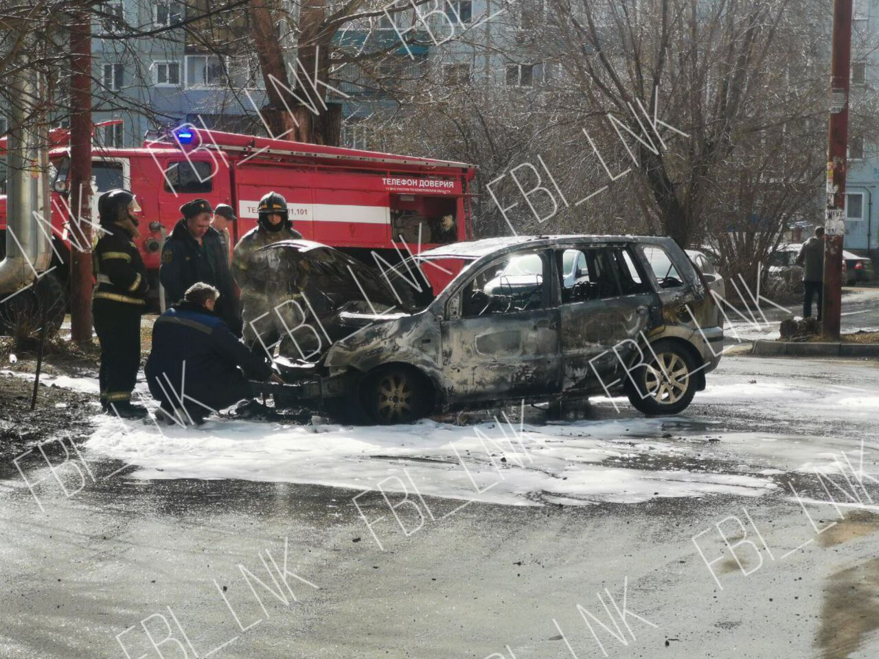 В Ленинске-Кузнецком сгорел автомобиль - Татьяна Вишневская