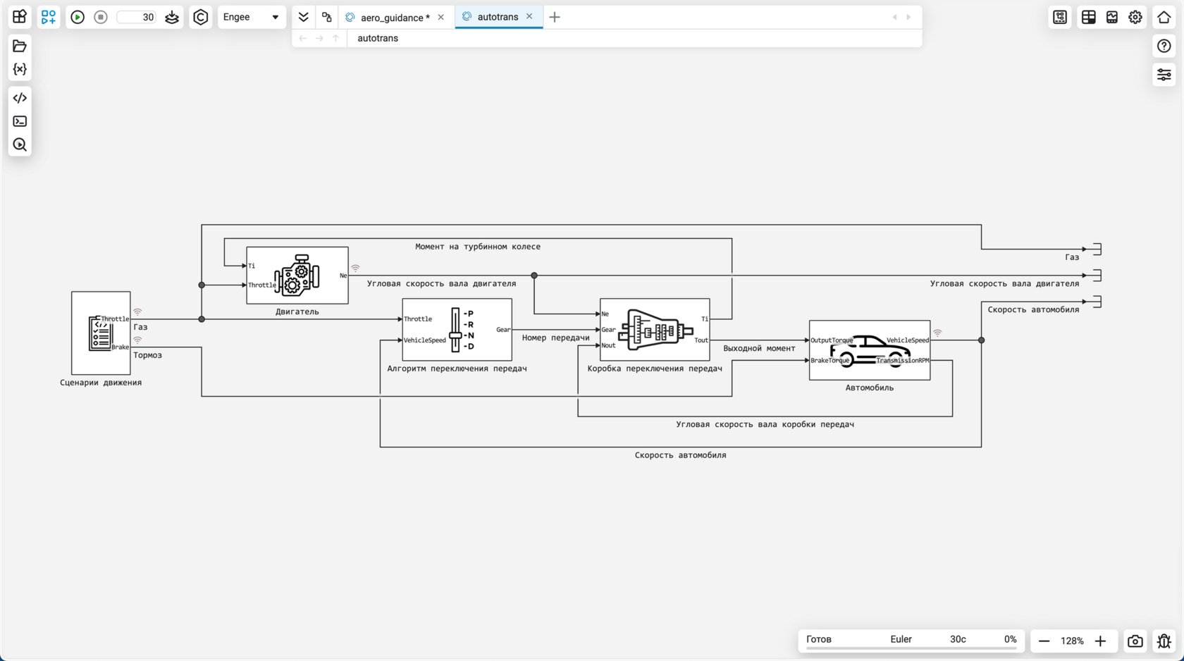 Engee website – computing and modeling environment