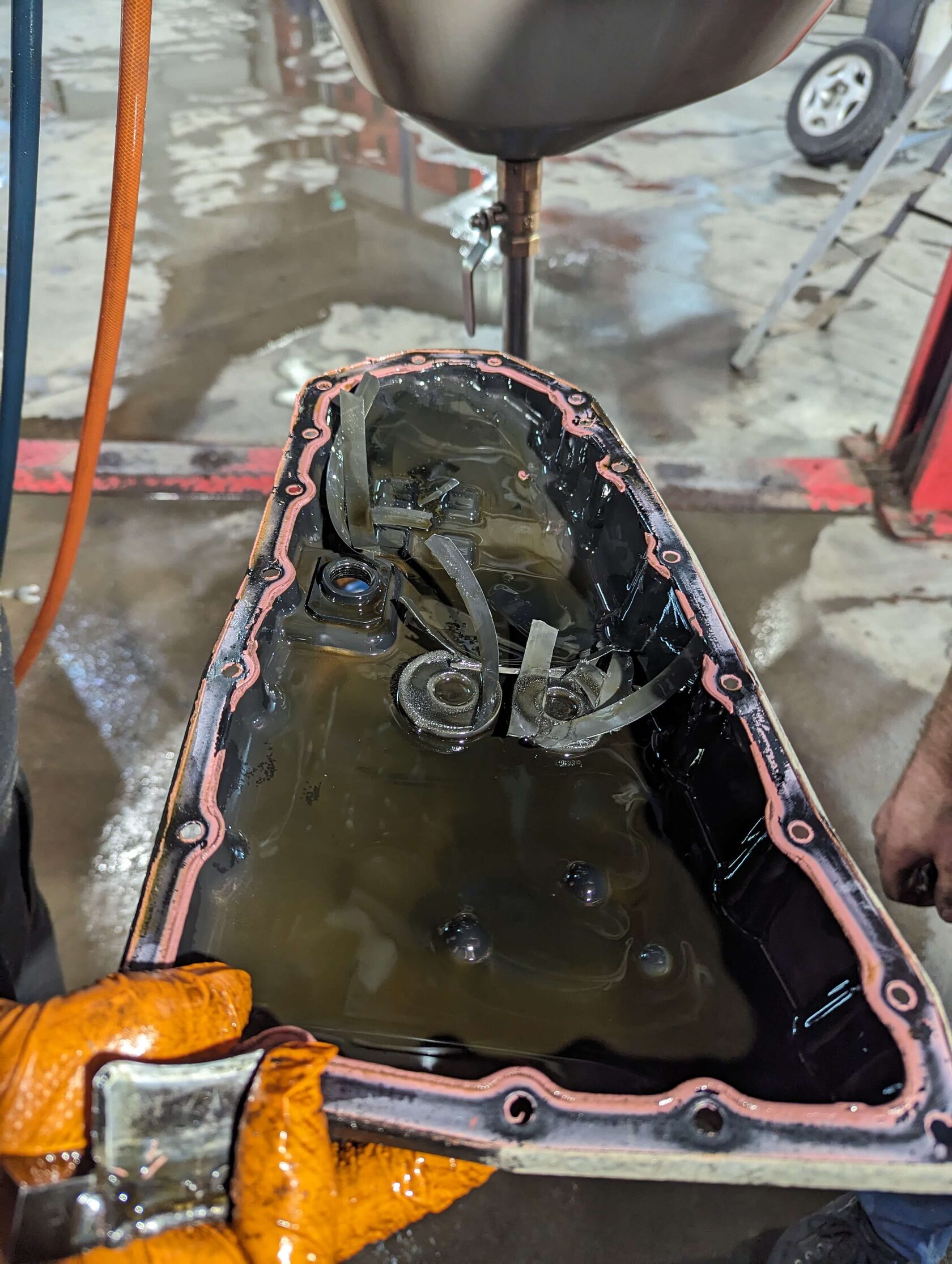 Результат обслуживания вариатора Omoda C5