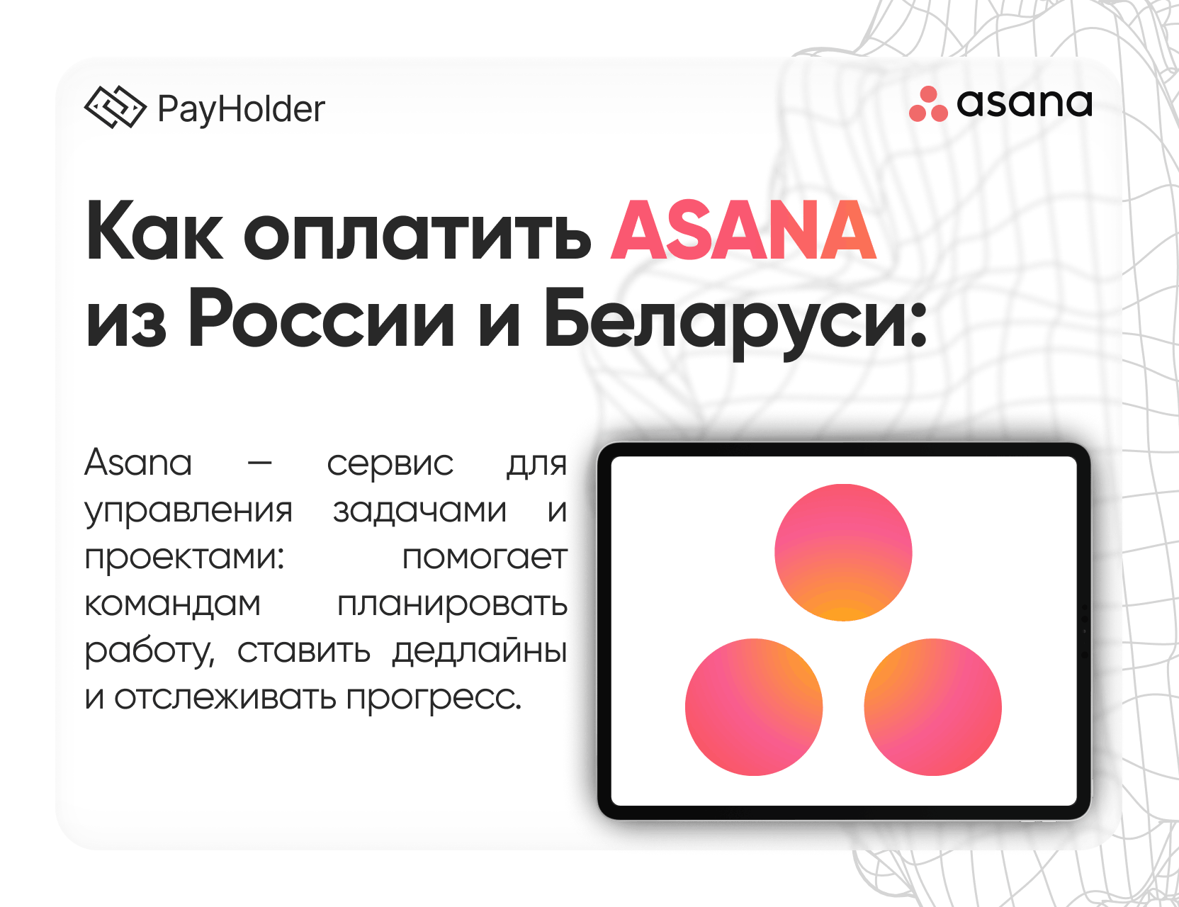 Как оплатить Asana в 2026 году из России, Беларуси и СНГ
