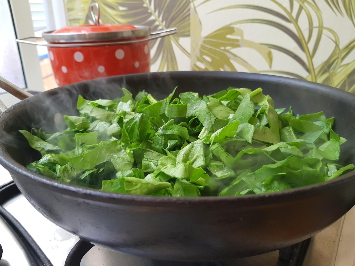 Как приготовить шпинат свежий