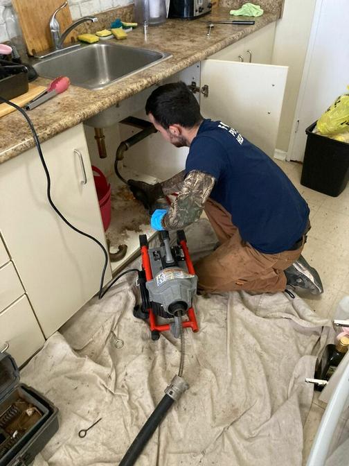 Kitchen Stack Cleaning and Power Flushing