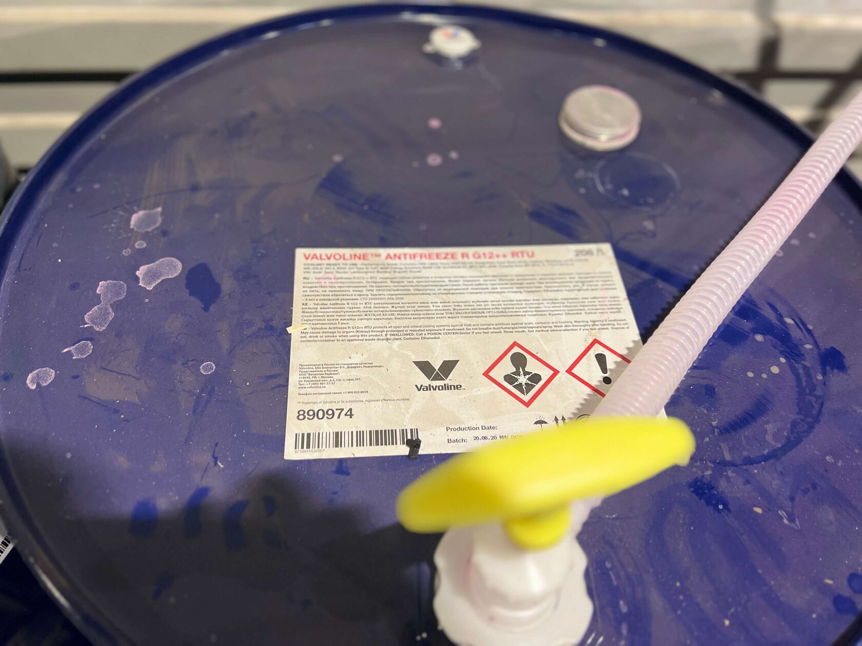 Антифриз Valvoline G12 для Москвич 3