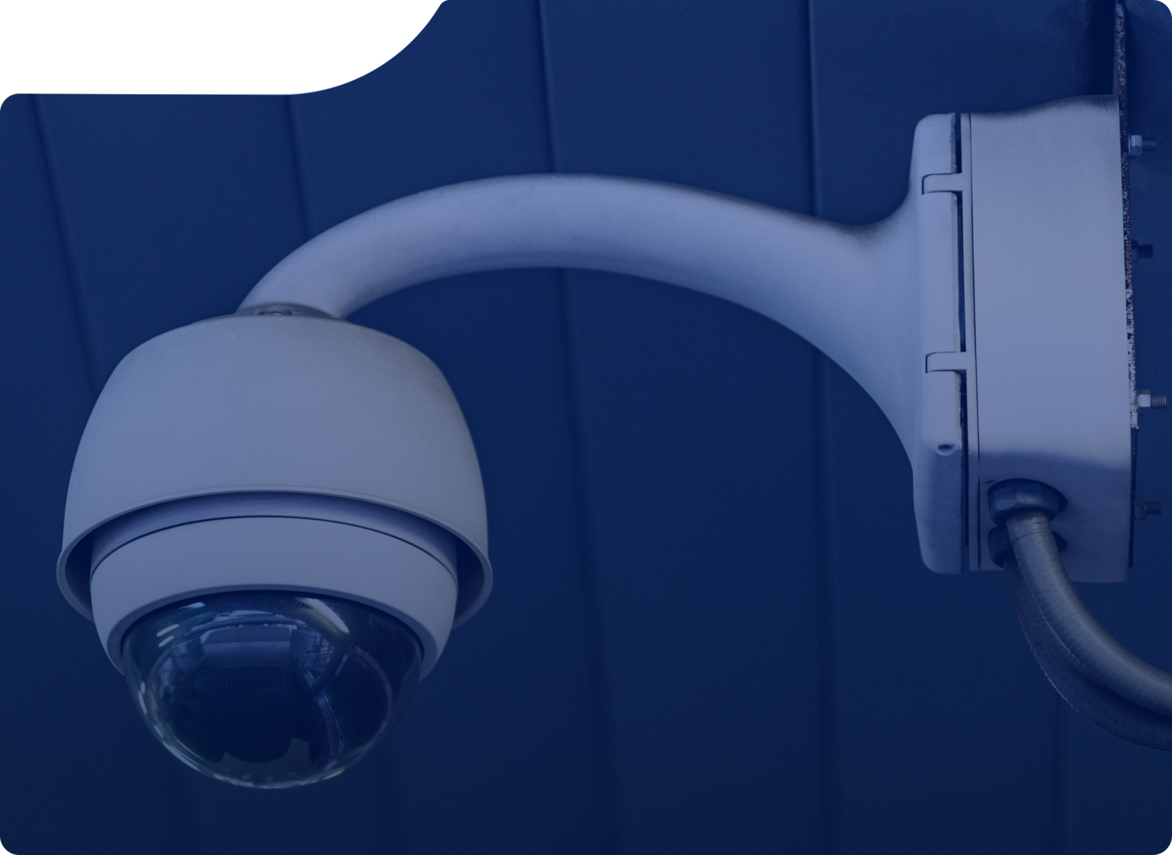 Установка видеонаблюдения за периметром