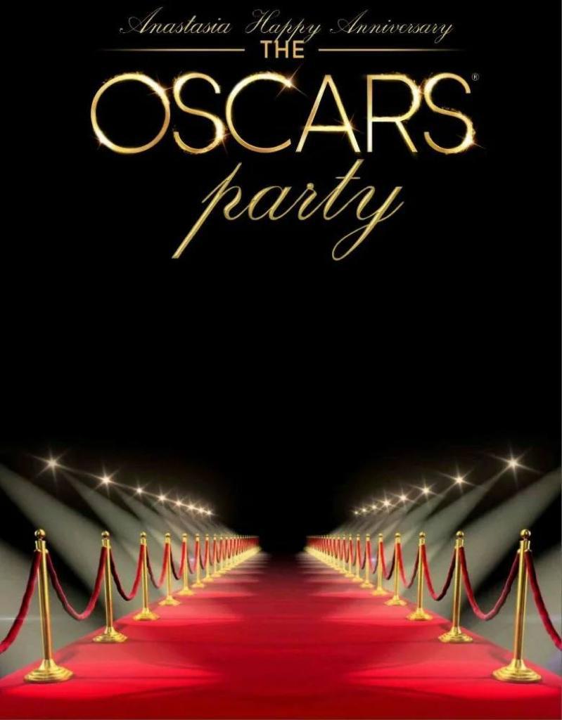 Приглашение на Оскар вечеринку