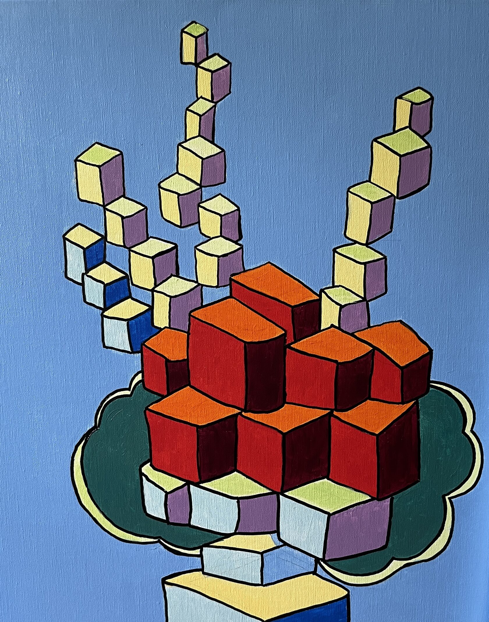 Ира Куб картина Букет Сезанна
