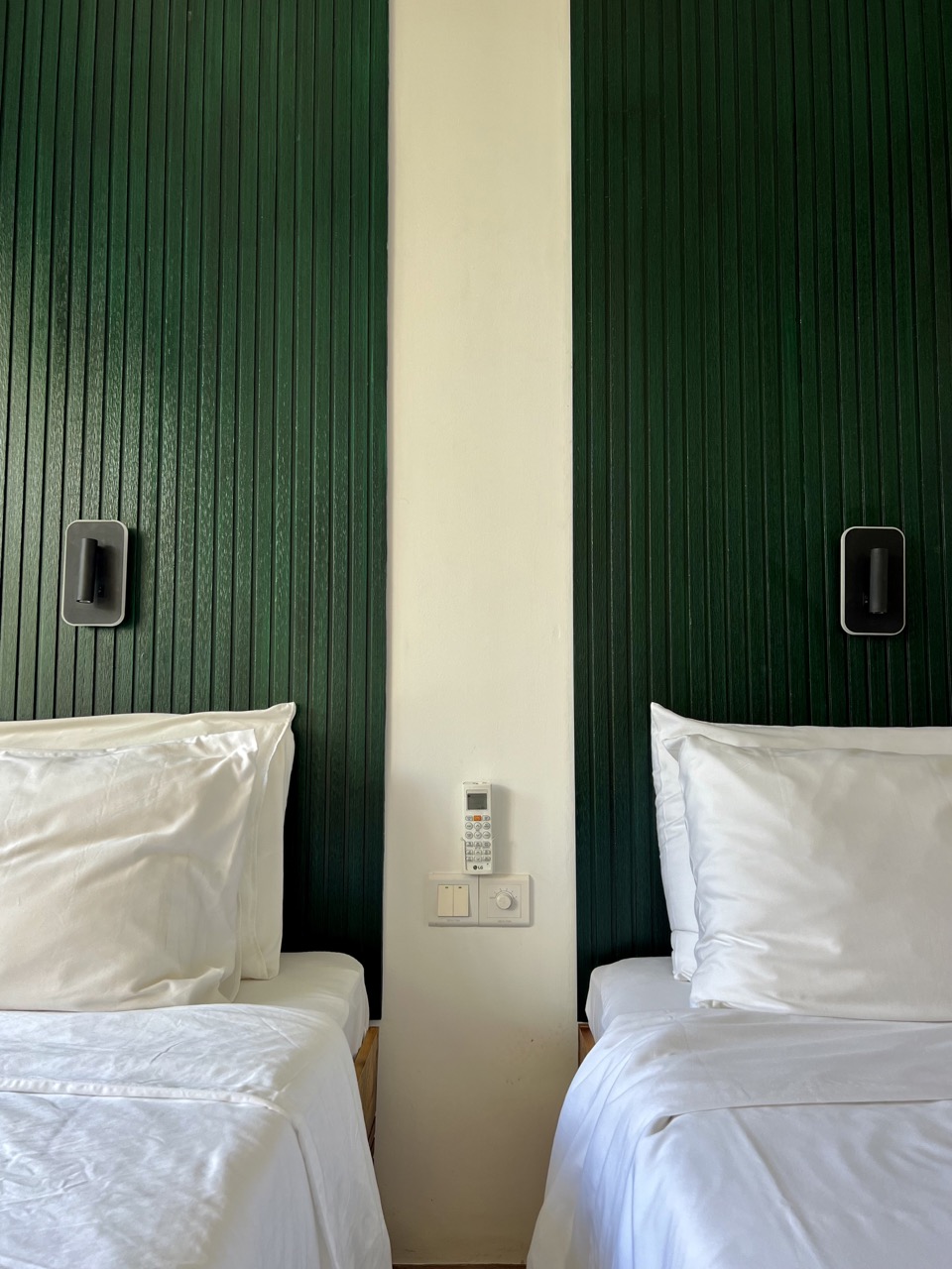 Twin room at Palm Garden