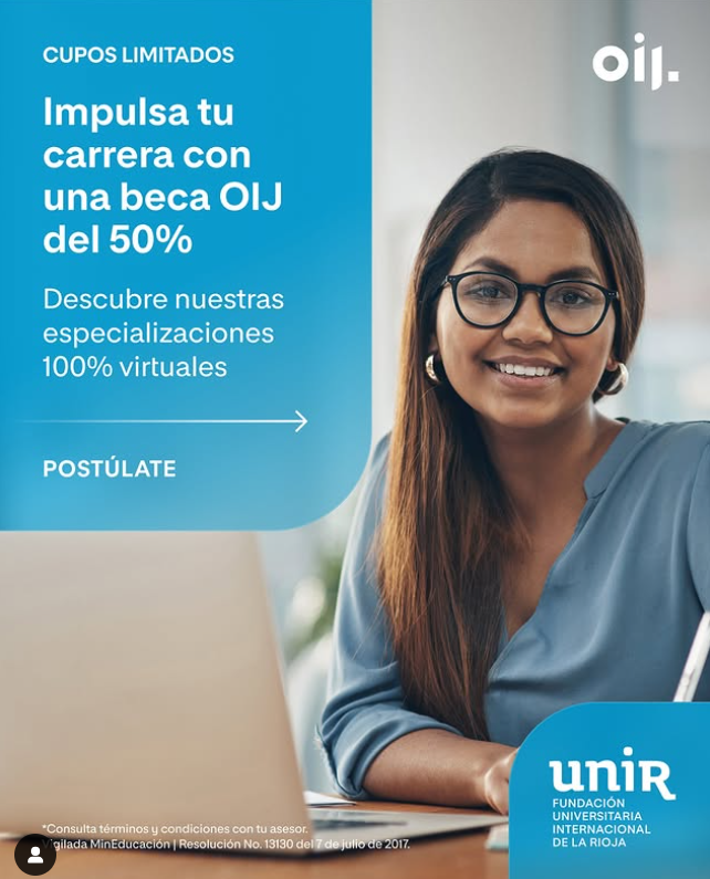 Convocatoria de becas OIJ para especializaciones UNIR
