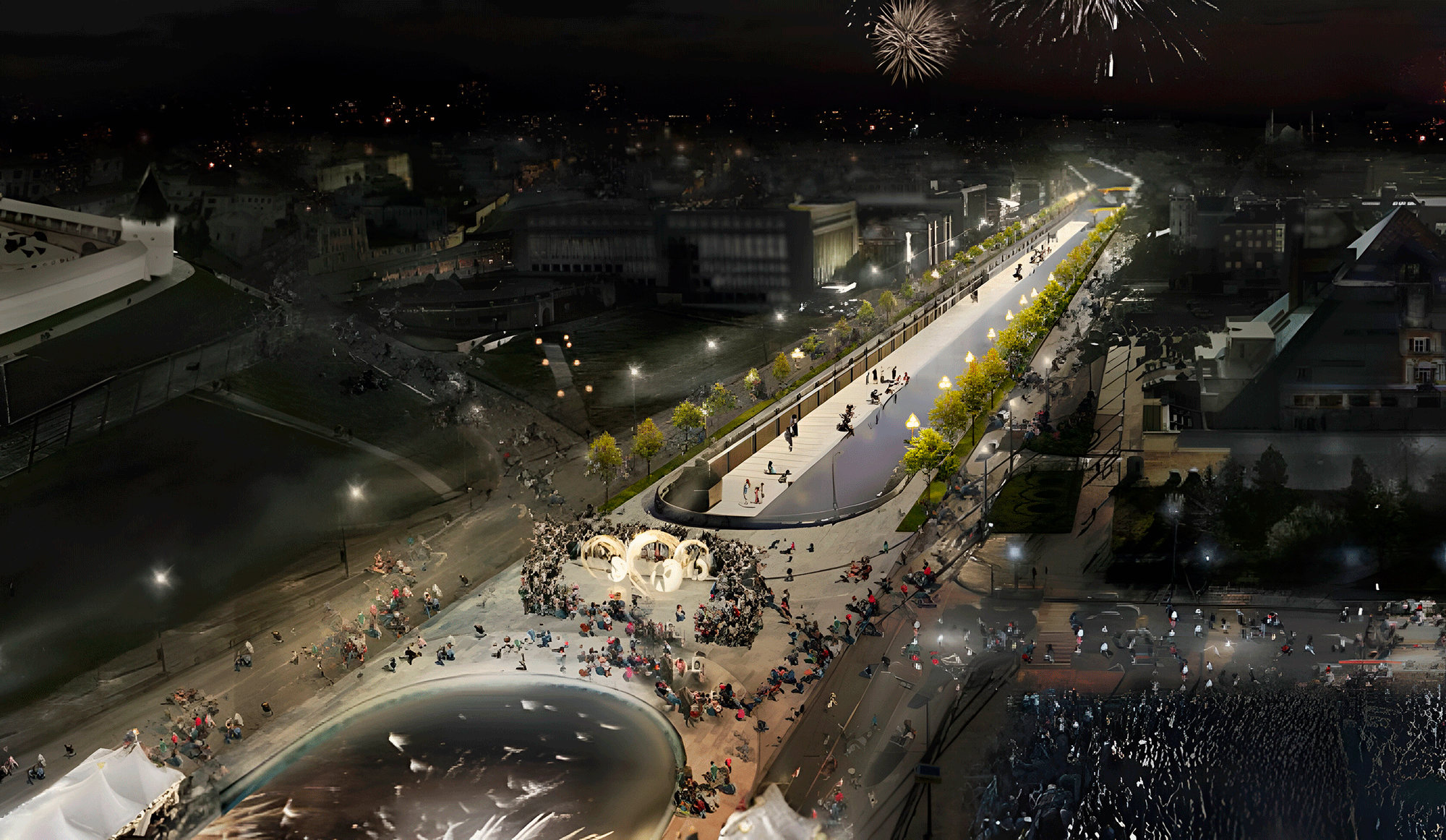 Празднование Дня города в Казани