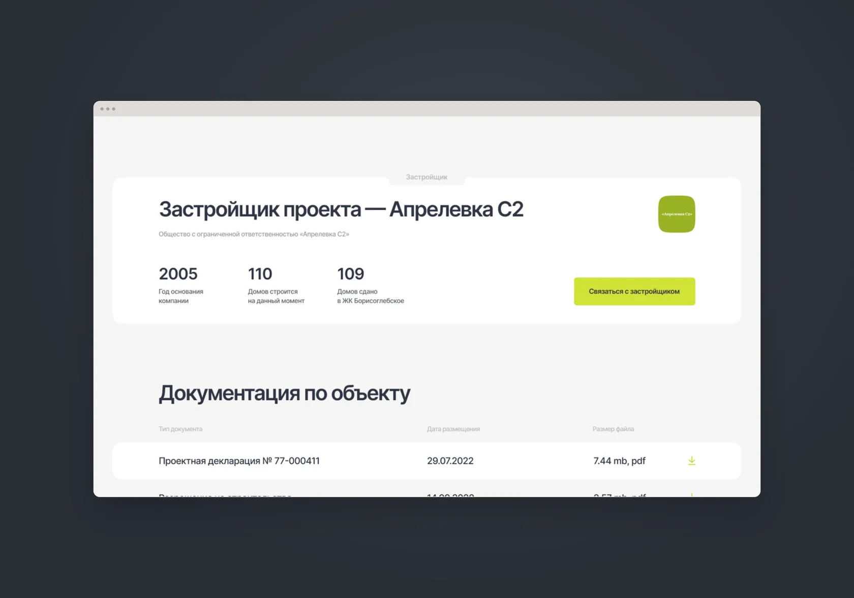 ЖК «Борисоглебское» — ЖК «Борисоглебское» — developerScene