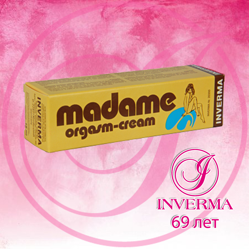 Возбуждающий крем Madame Orgasm Cream,18ml 20300 - Inverma - Возбуждающие смазки, гели и лубриканты - Купить