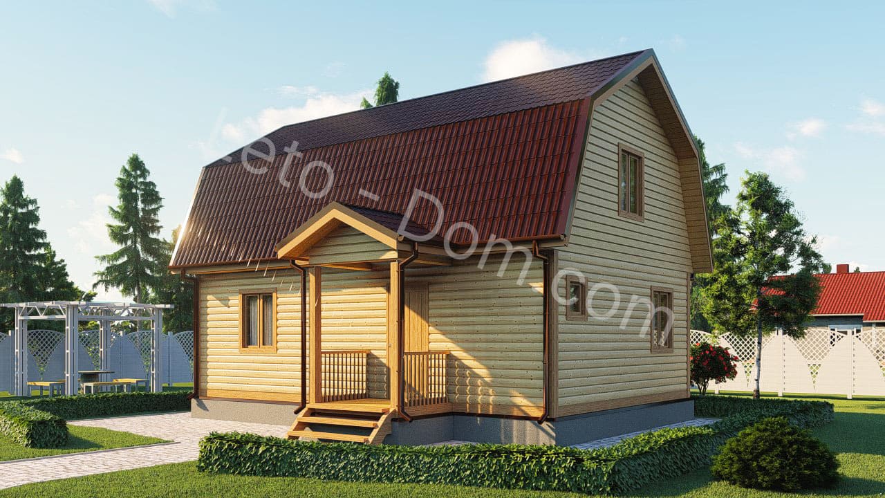 дом из бруса