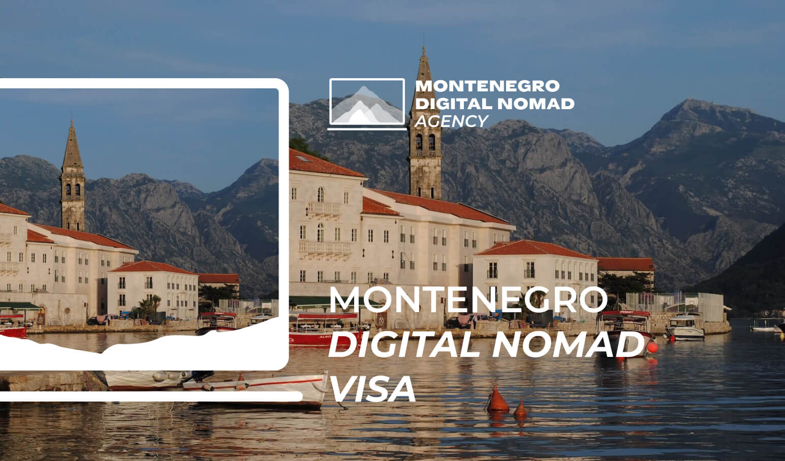 Thumbnail and first image for article about the proposed new Digital Nomad Visa in Montenegro