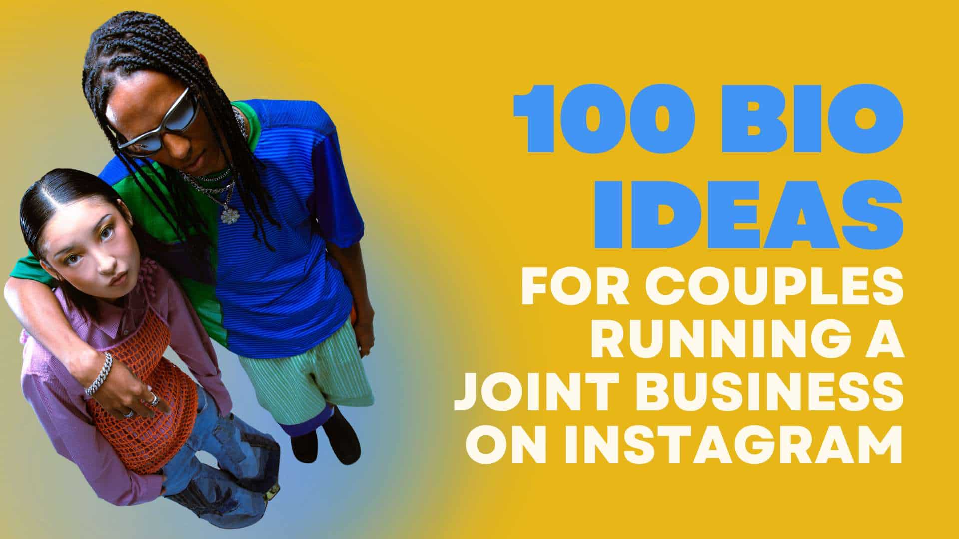 Bio Ideas for Couples Running a Joint Business on Instagram