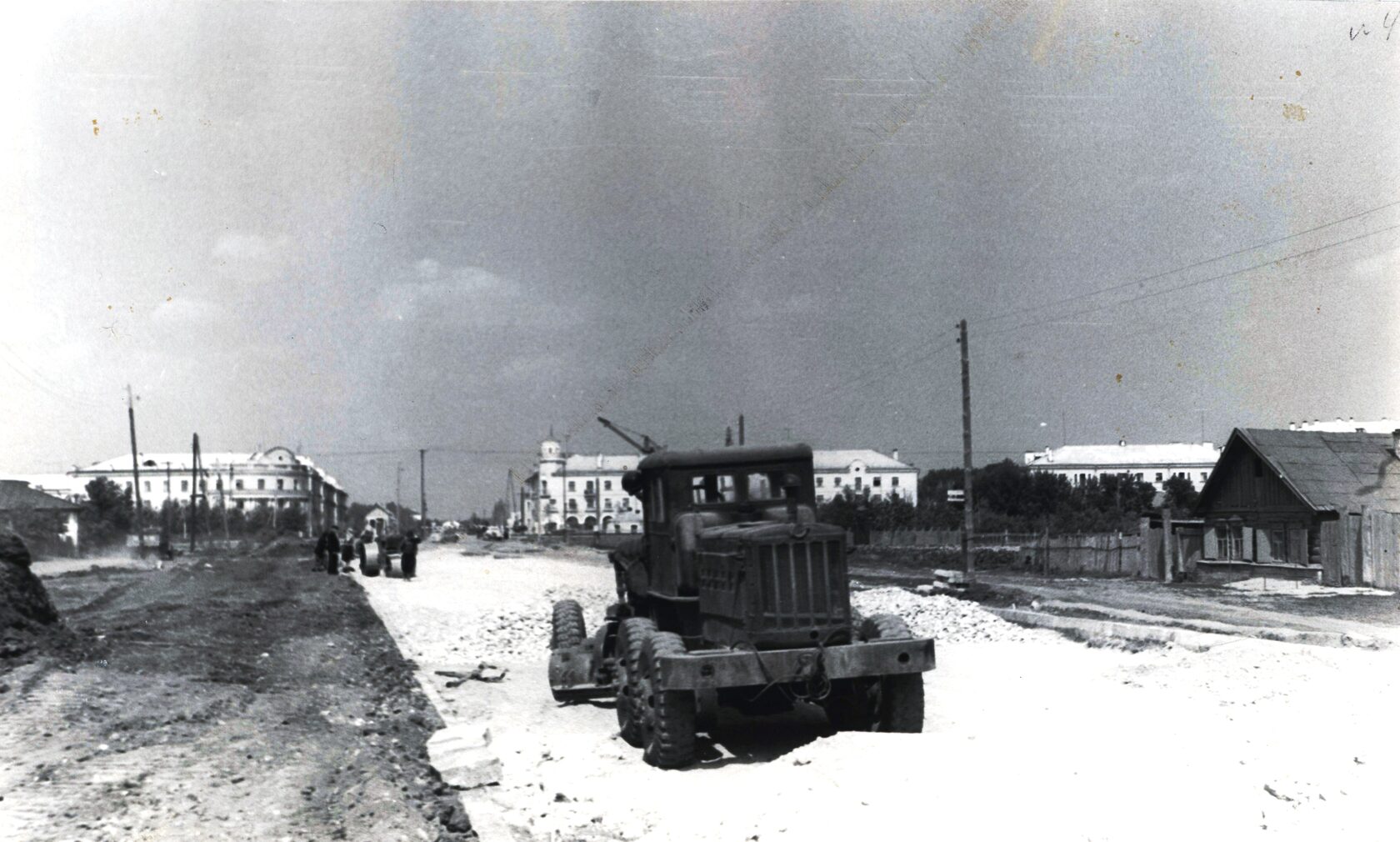 Улица Карла Маркса. Автор фото М.Л. Сурис. Конец 1950-х начало 1960-х гг.