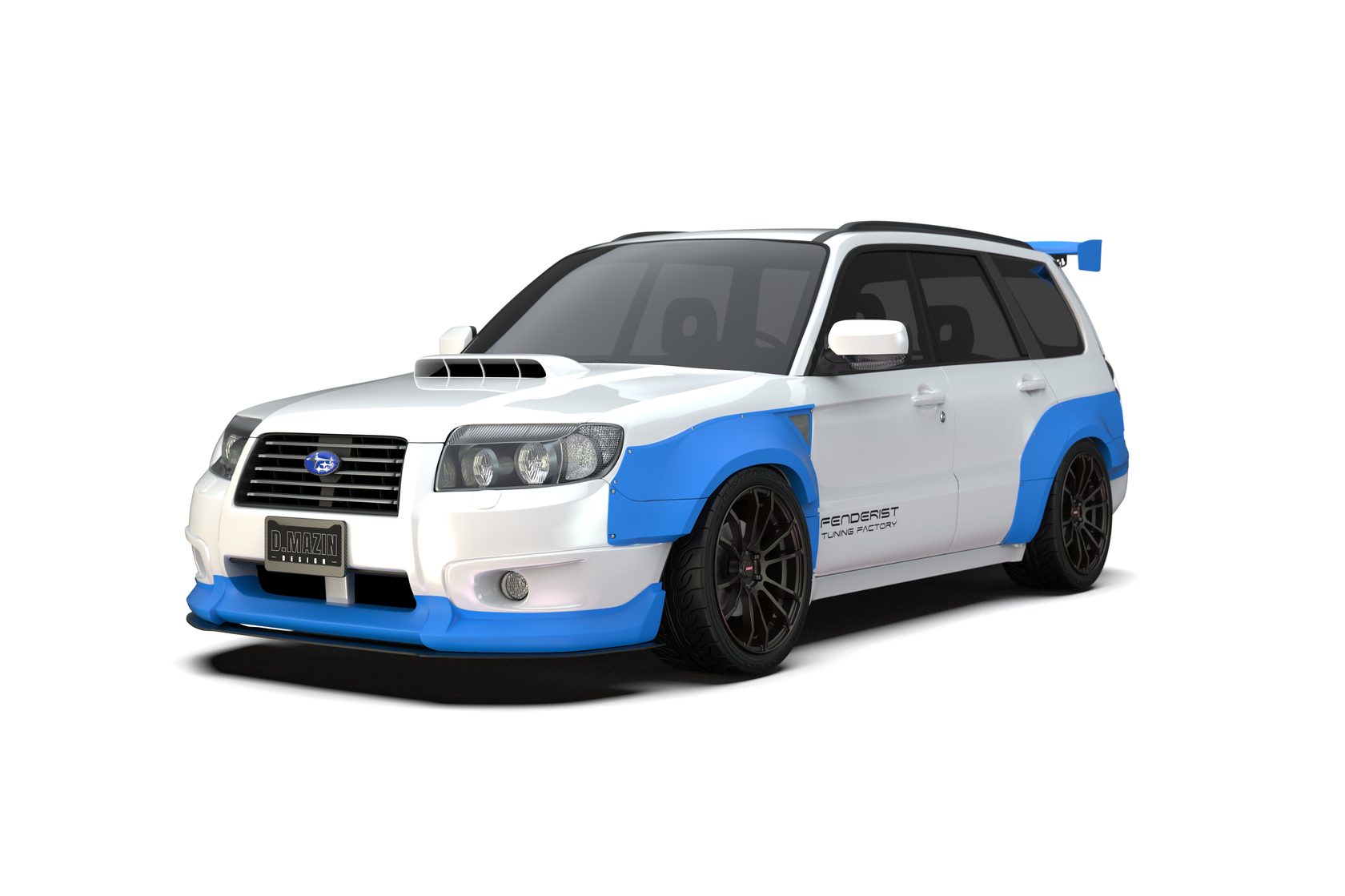 Воздухозаборник subaru forester sg5