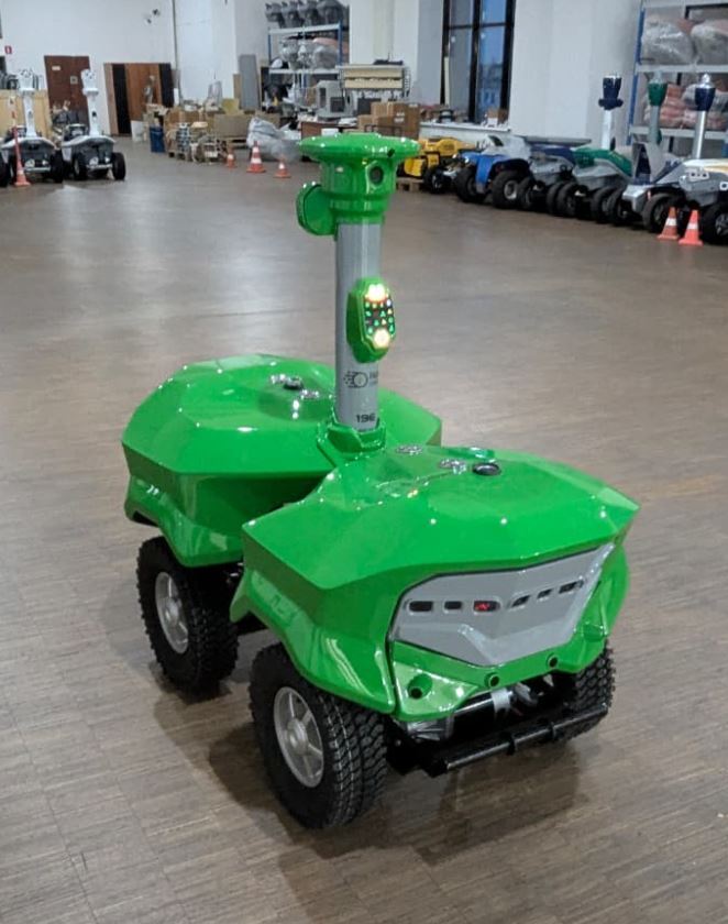 Мобильный робот Экобот для контроля выбросов и ESG-показателей
