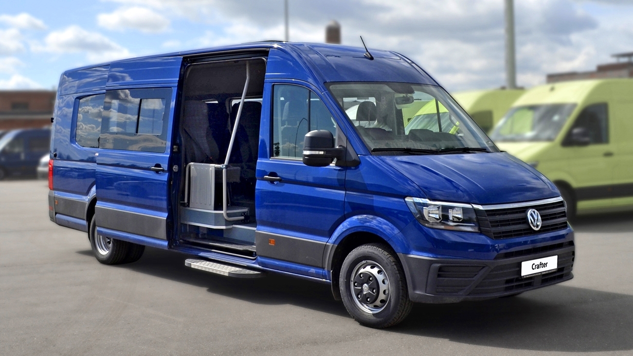 Volkswagen Crafter специальные автобусы | Официальный дилер Луидор-Авто