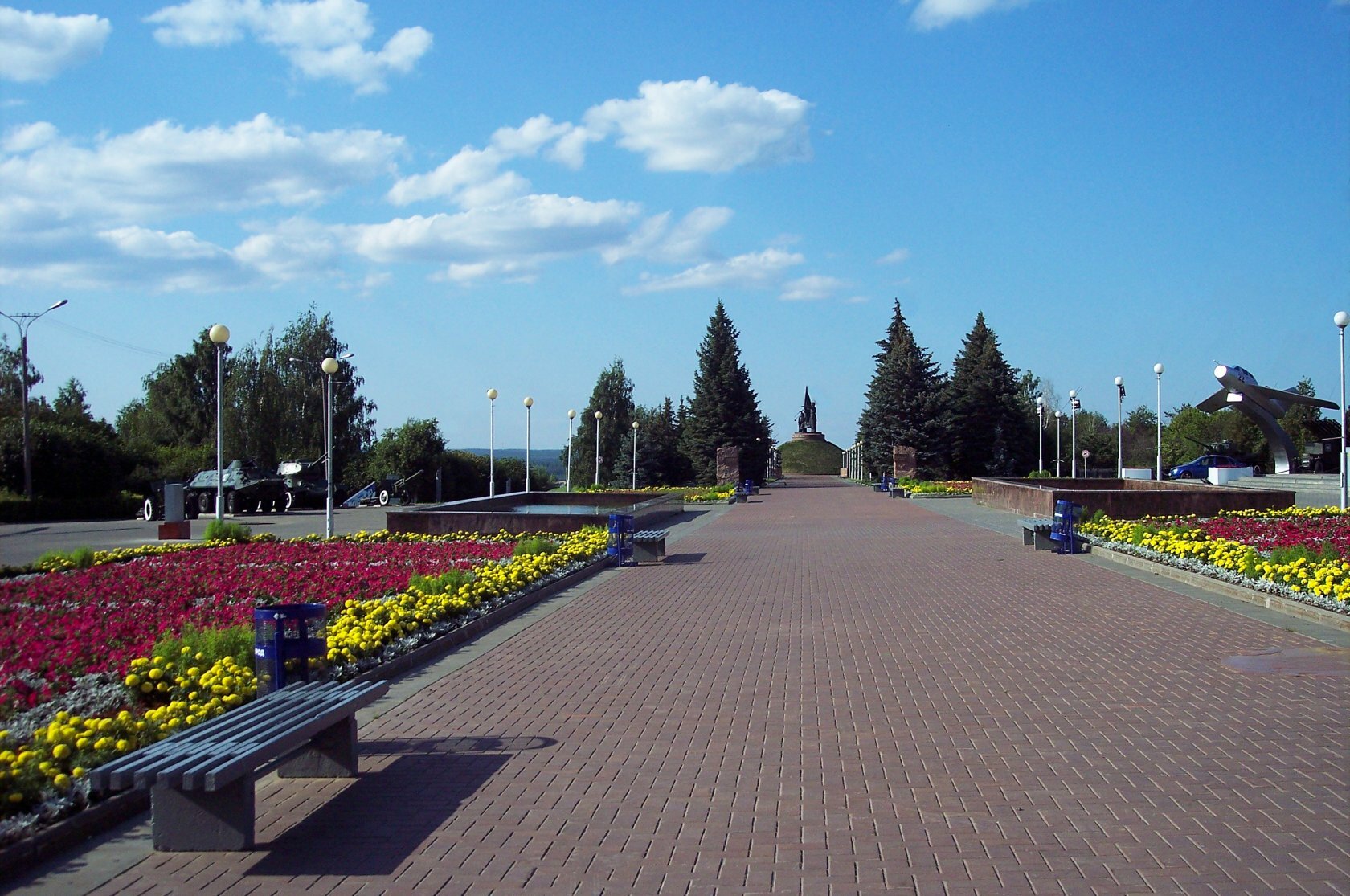 Парк победы в чебоксарах фото