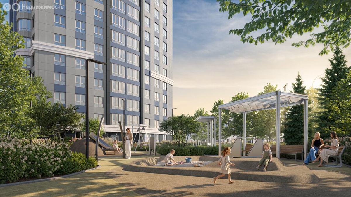 ЖК «Фонтаны» — визуализация 2