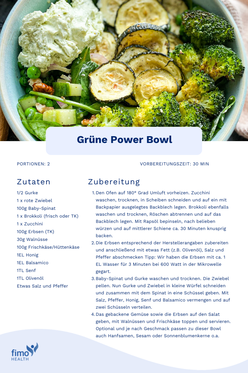 Grüne Power Bowl