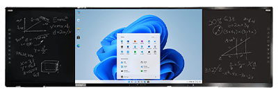 Интерактивная панель с меловой поверхностью