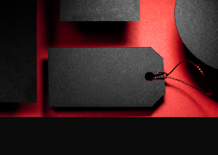 Плотная этикетка на товар