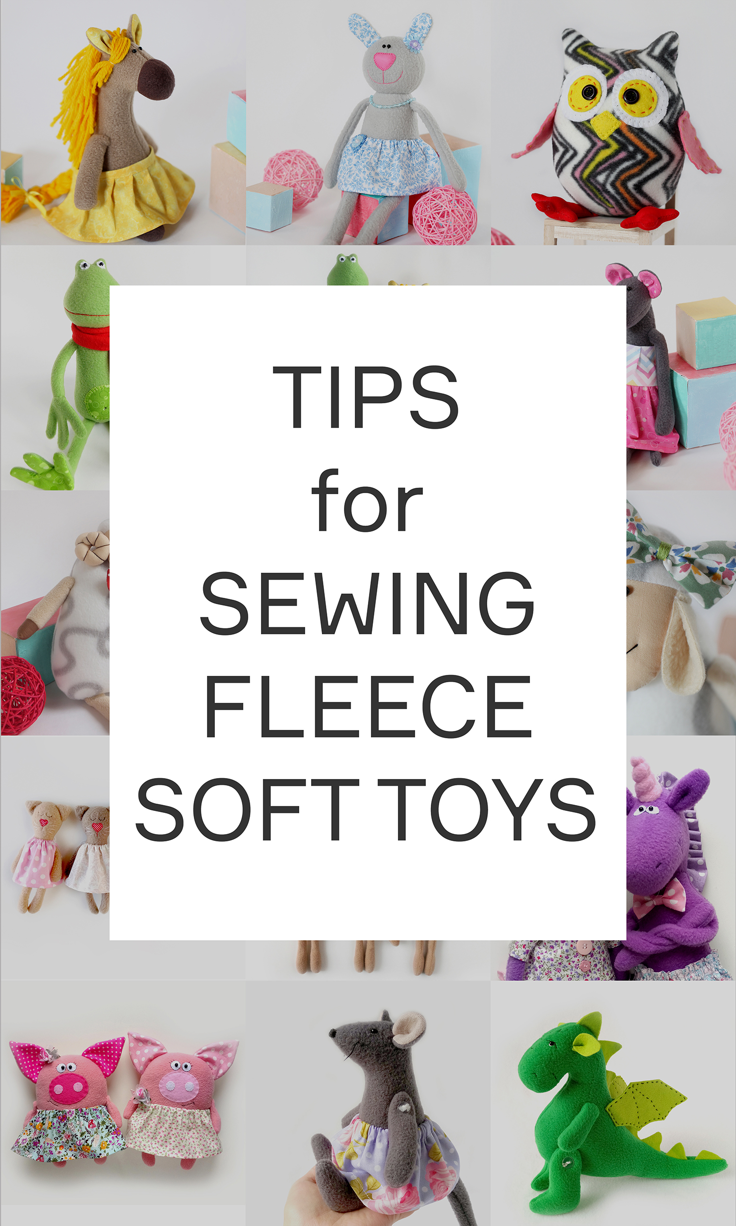 About fleece sewing fleece toys