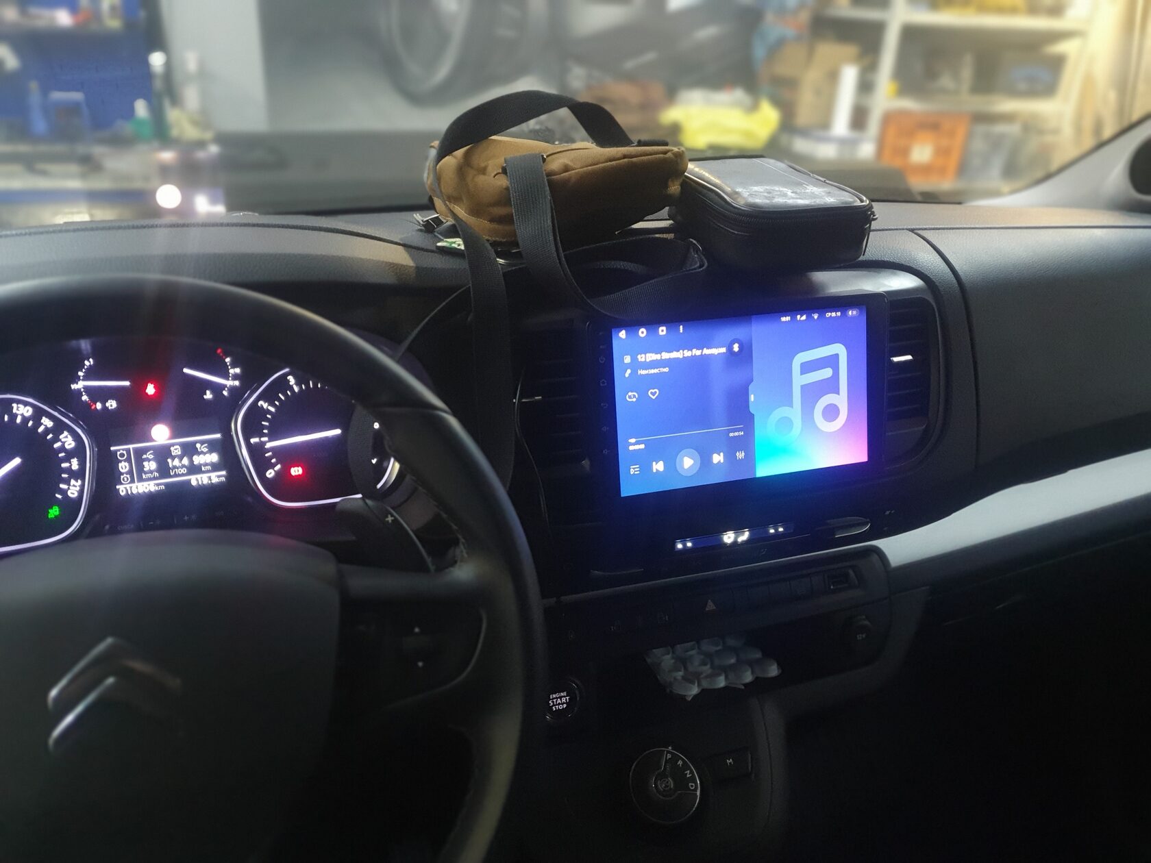 андройд магнитола Citroen SpaceTourer