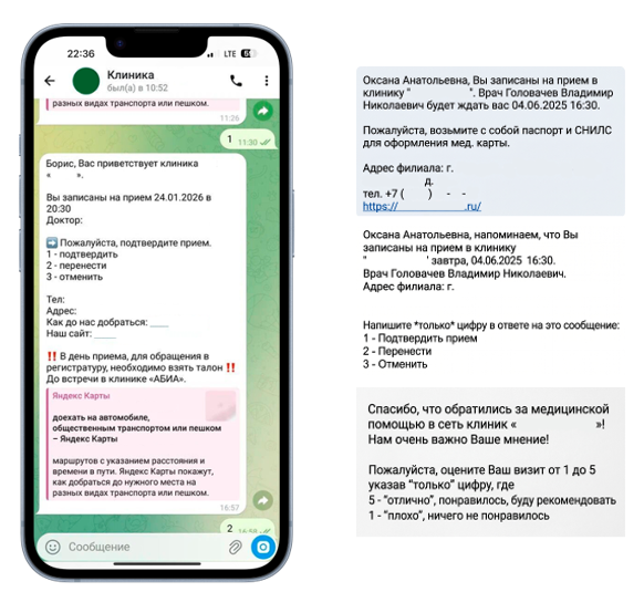 Рассылки для клиники и повышение доходимости
