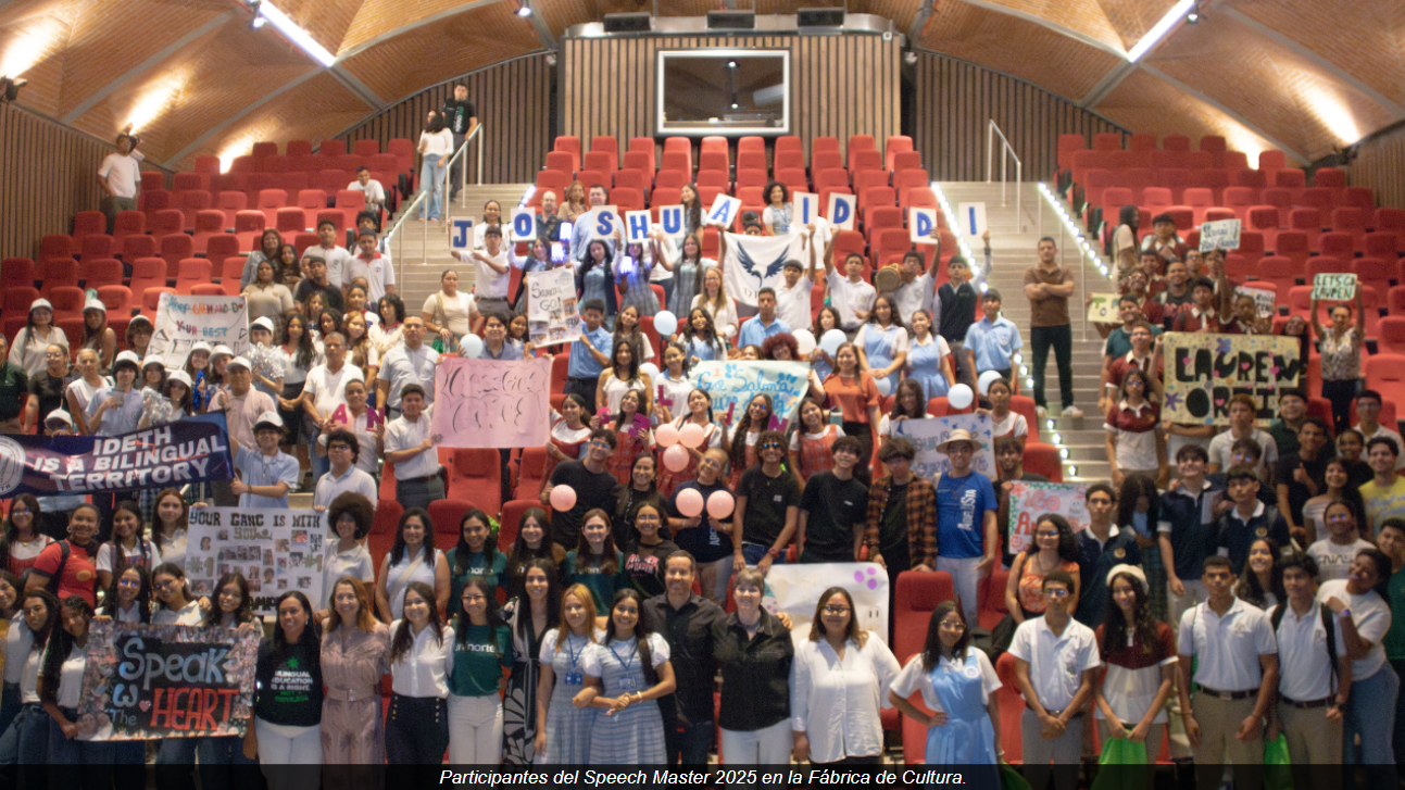 Speech Master 2025 celebró el talento y la oratoria de jóvenes bilingües