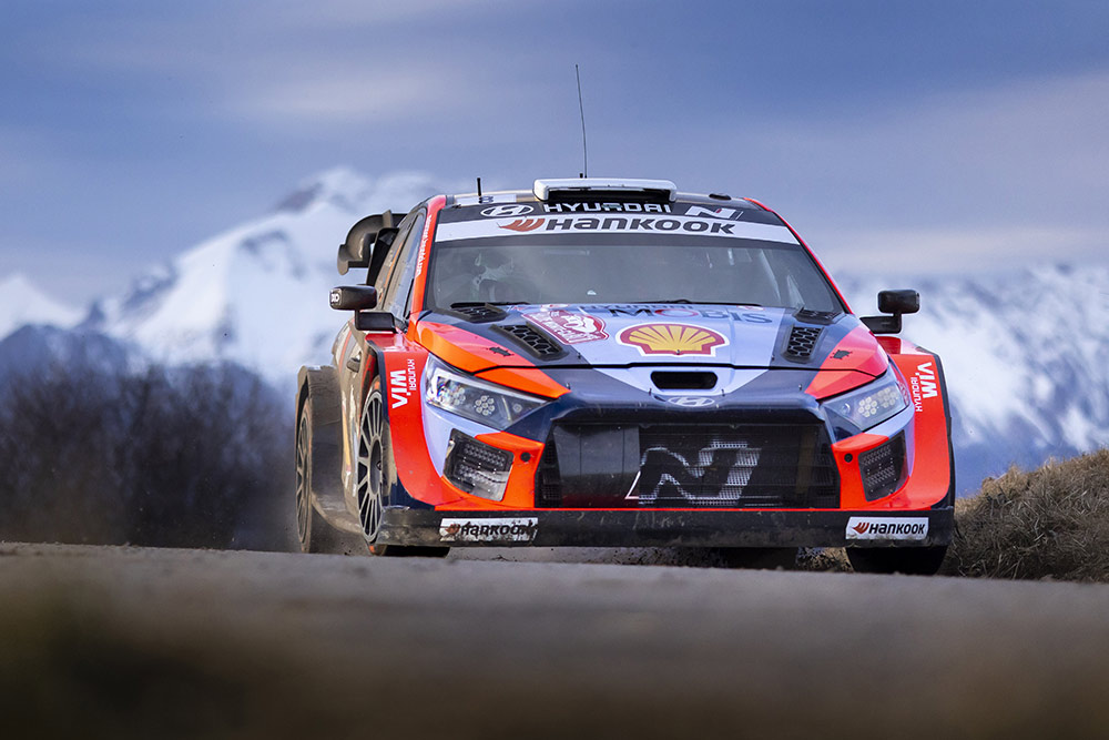 Отт Тянак и Мартин Ярвеоя, Hyundai i20 N Rally1, ралли Монте-Карло 2025