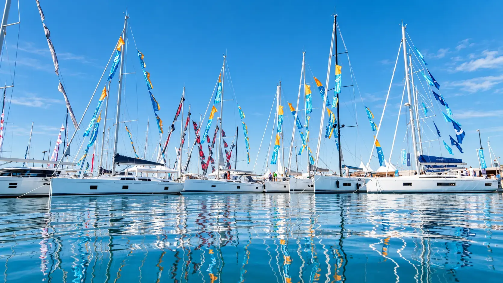 Cannes Yachting Festival 2026 в Каннах — яхты и суперъяхты в порту на Лазурном берегу