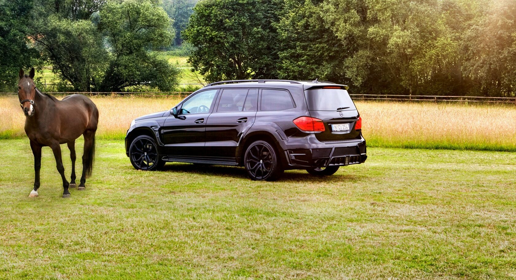 Mercedes Benz gl larte Design