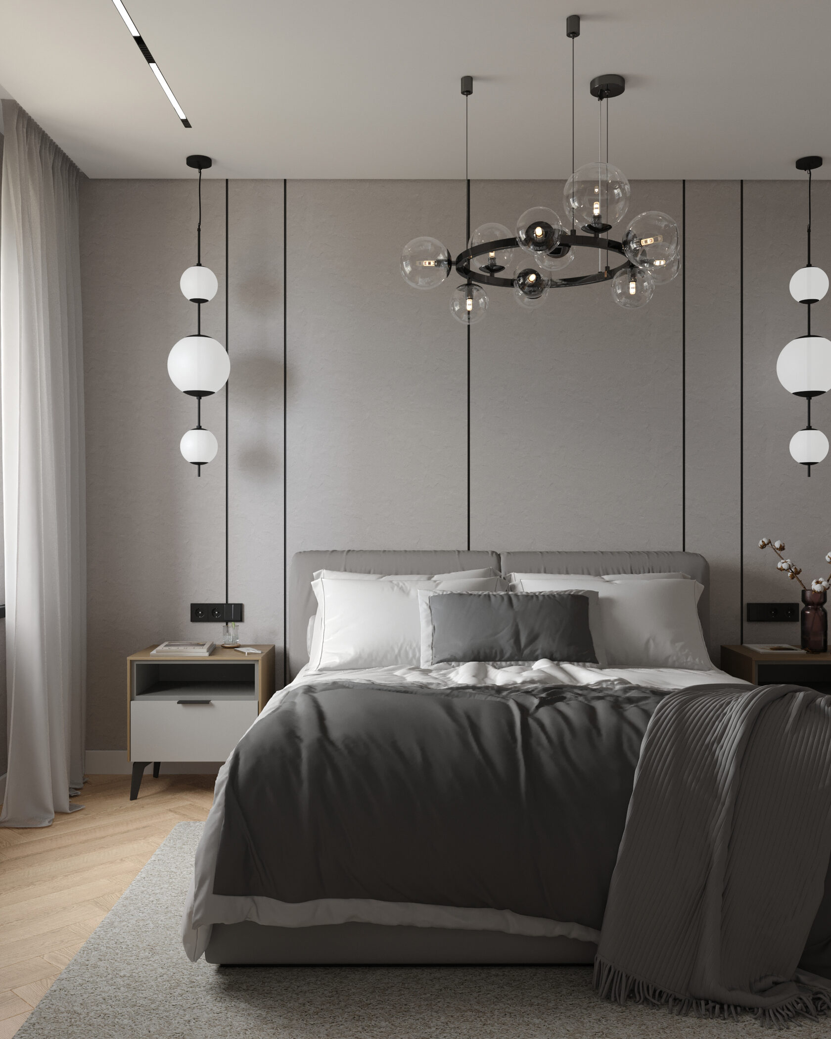 инсталляция в санузле из мрамора 