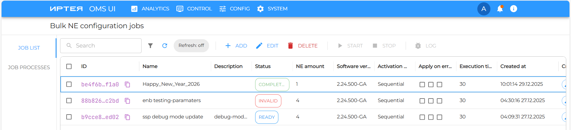 Рисунок 79 — Окно групповых операций