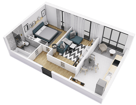 2-комнатная