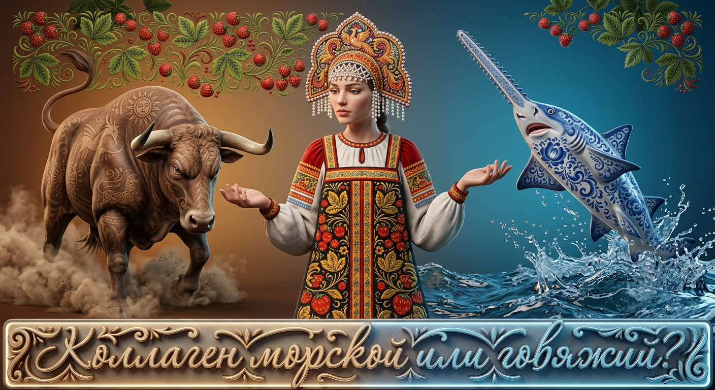 Коллаген морской или говяжий