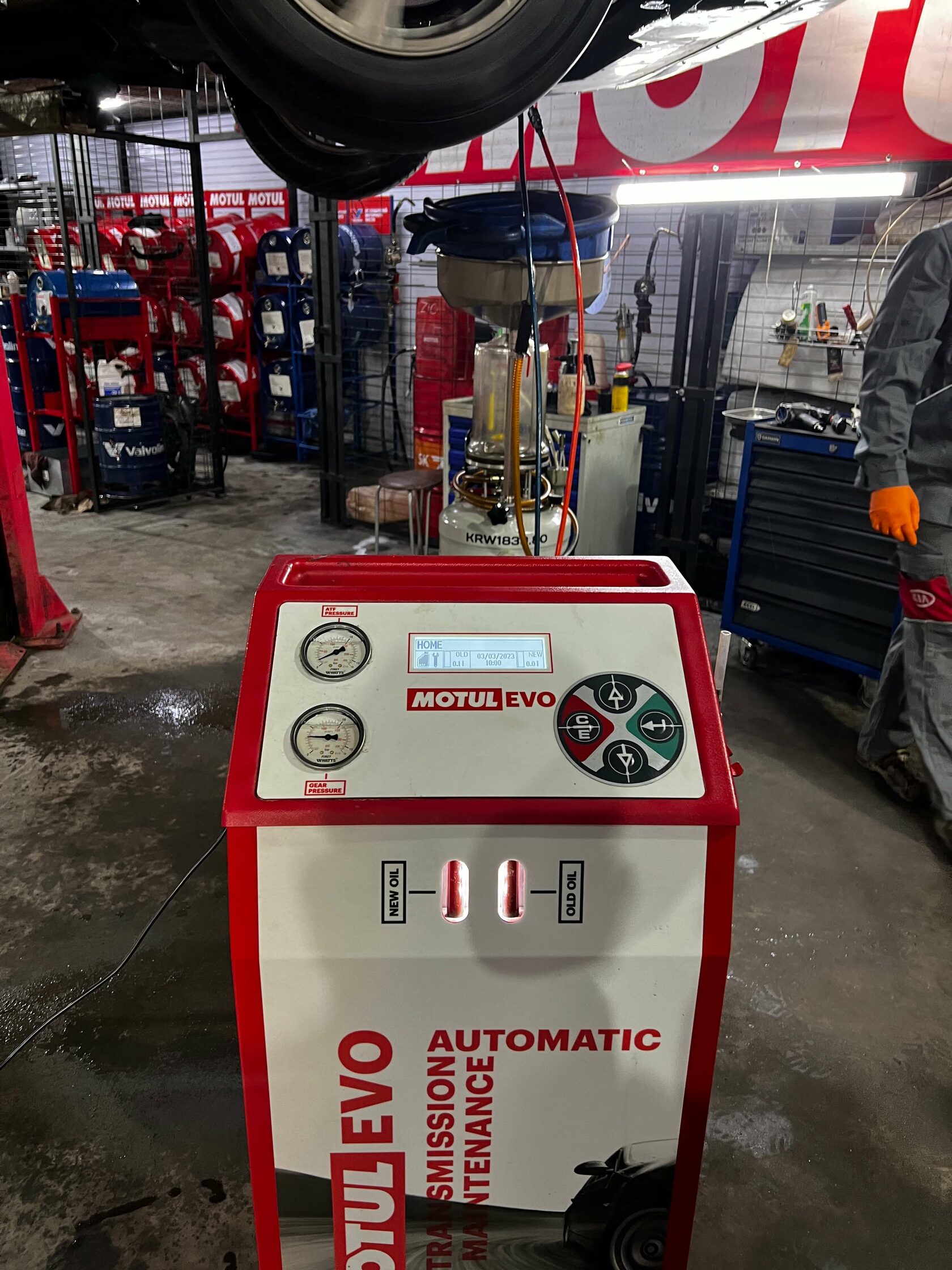 Установка Motul Evo подключение к Volvo S60