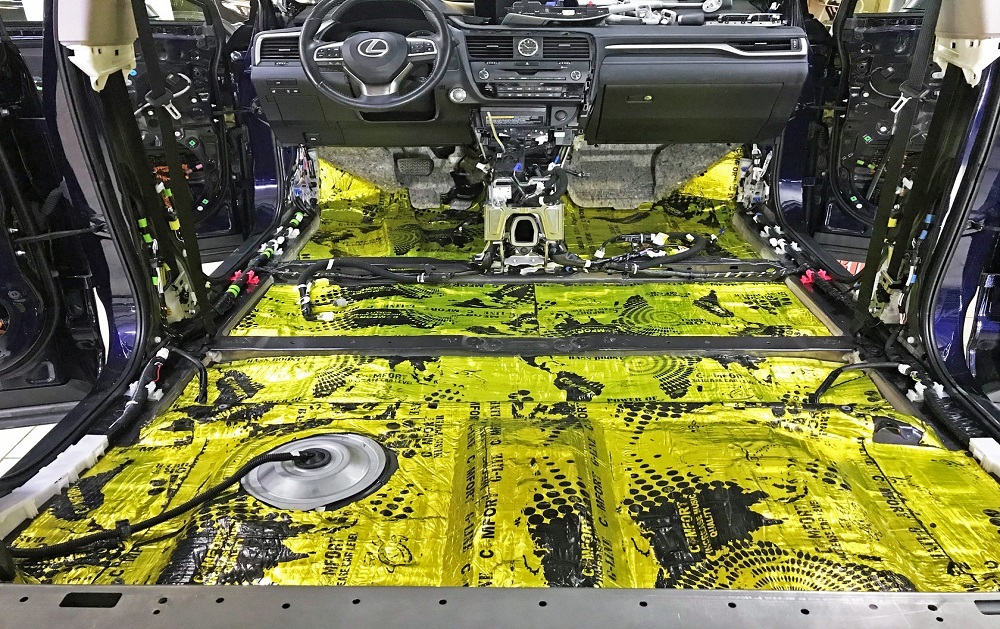 шумоизоляция авто брехово